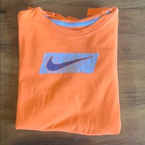 Kids Orange Nike T-Shirt